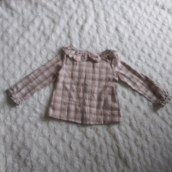 AG kids vintage sky blouse plaid buttons down shir - Picture 7 of 7